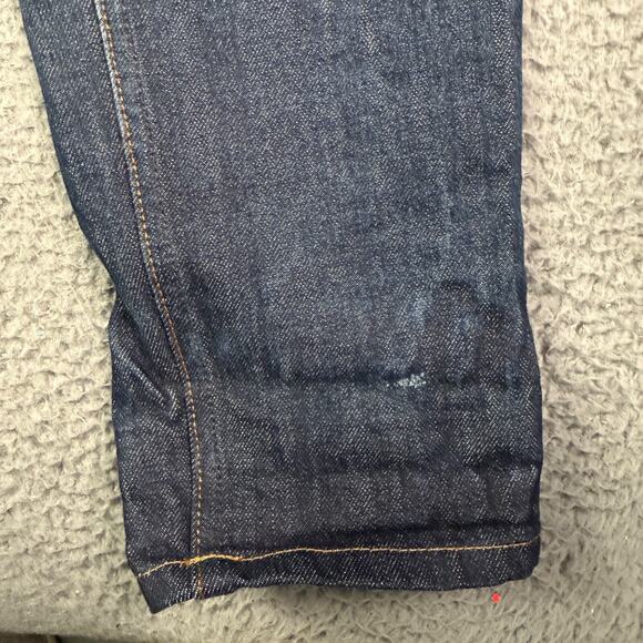 Unbranded Brand Selvedge Jeans 29x29 UB401 Tight Fit Raw Indigo Denim Honeycomb - Picture 5 of 11